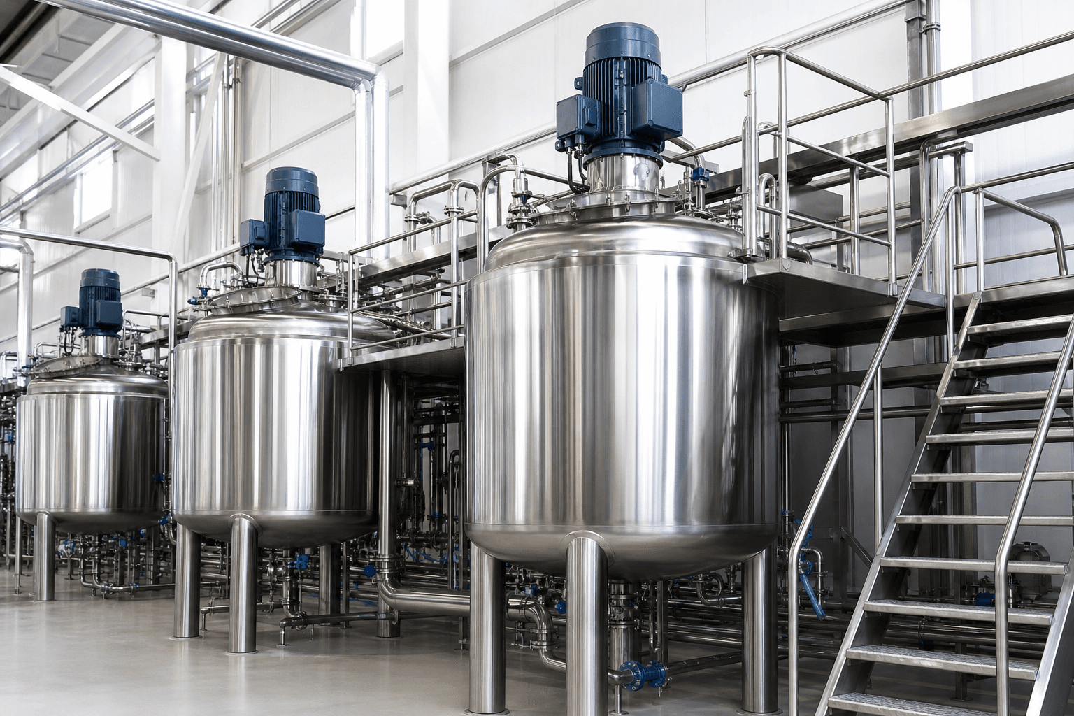 Industrial Mixing Tanks